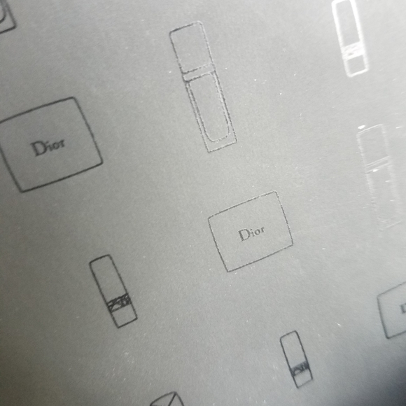 Christian Dior black patent cosmetic travel clutch bag - Picture 11 of 13